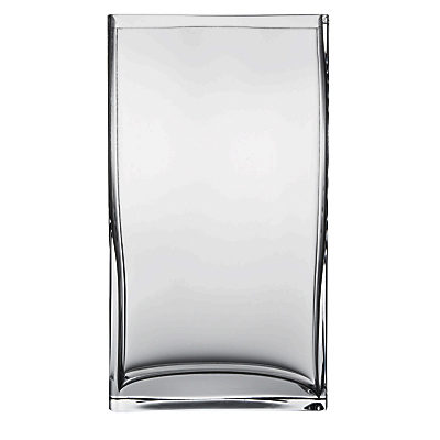 LSA International Flower Cube Bunch Vase, Clear, H32cm